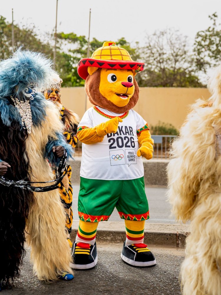 JOJ Dakar 2026 : Ayo, le lionceau qui incarne la jeunesse et l'esprit des Jeux !