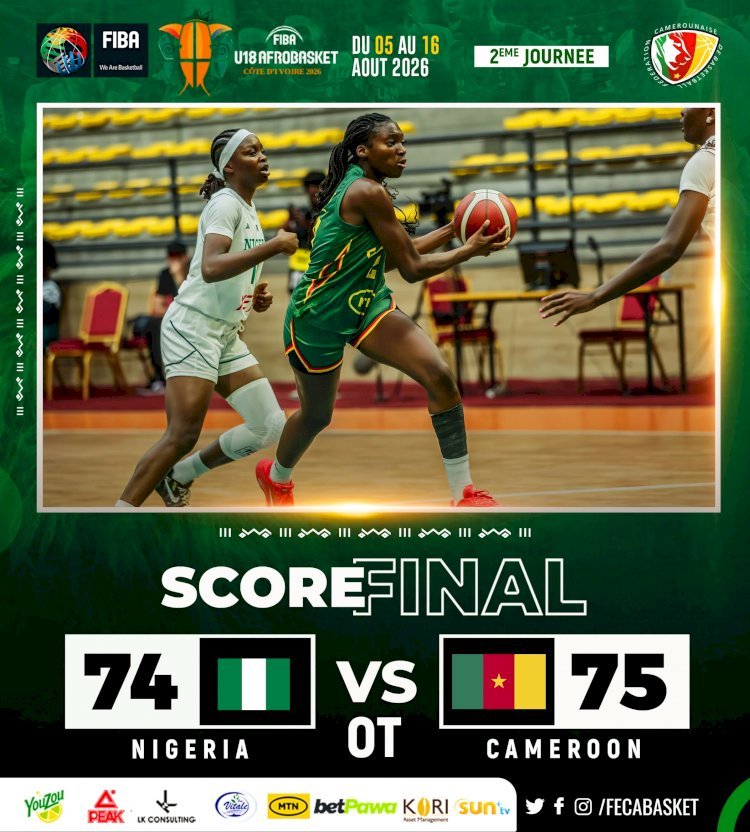 AfroBasket féminin U18 2026 : le Cameroun renverse le Nigeria au bout du suspense !