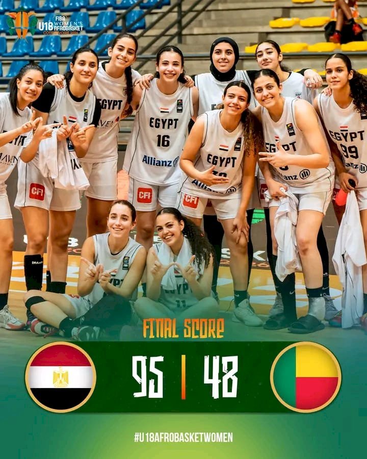 AfroBasket U18 Féminin : L'Égypte sans pitié, bat le Bénin !