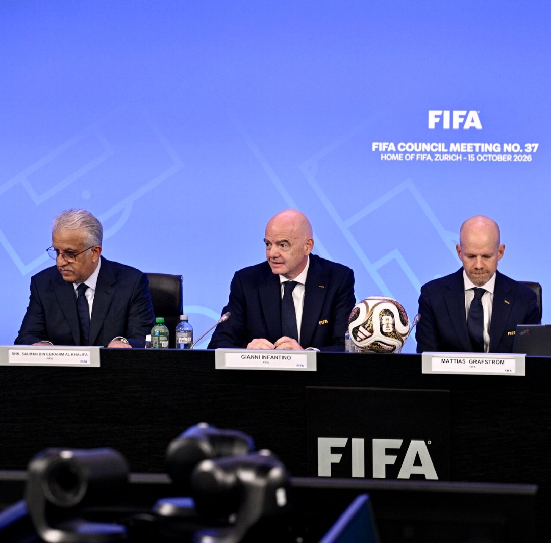 Gianni Infantino à la réunion du Conseil de la FIFA sur les investissements dans le football mondial en 2026.