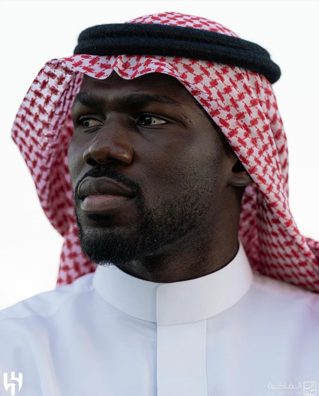Kalidou Koulibaly, capitaine de l’équipe nationale du Sénégal, lors de son passage en Arabie saoudite.